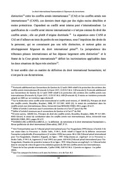 Le droit international humanitaire à l'épreuve du terrorisme
