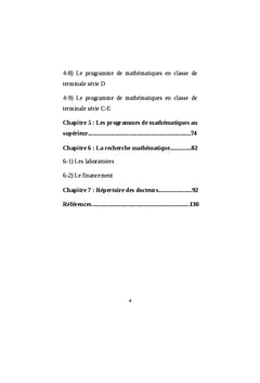 Les Mathématiques au Burkina Faso