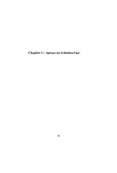 Les Mathématiques au Burkina Faso