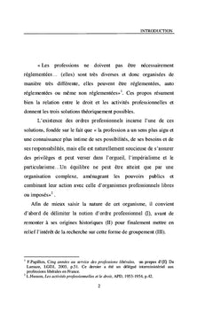 Les ordres professionnels en Tunisie