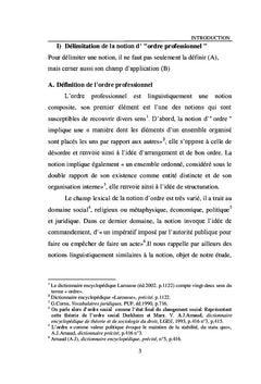 Les ordres professionnels en Tunisie