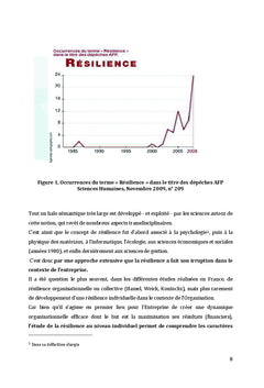 La résilience psychologique dans la relation Manager/Managé