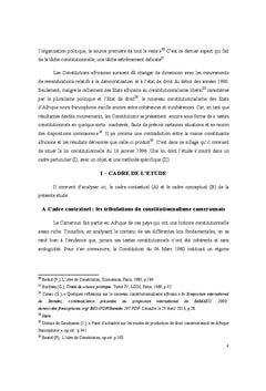 Les paradoxes de la Constitution camerounaise du 18 janvier 1996