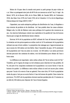Comment réutiliser les eaux usées en RDCongo?