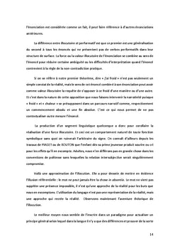 Trace narrative de l'illocutoire et fuite du réel extralinguistique
