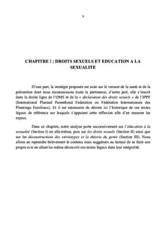 Les Droits sexuels