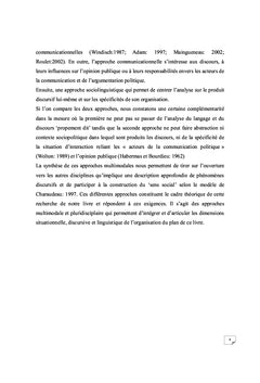 Approche pragmatique du discours politique Wolof