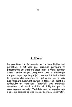 Penser la création de la pensée