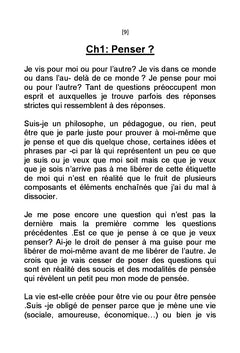 Penser la création de la pensée