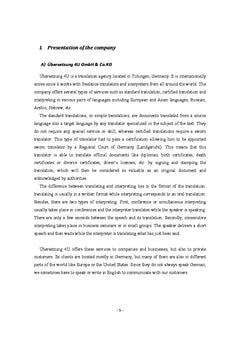 Vente et gestion de projets de traduction