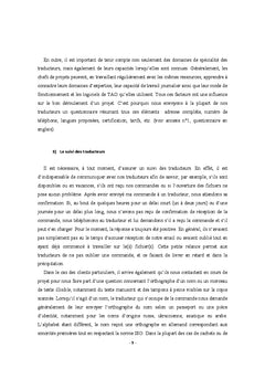 Vente et gestion de projets de traduction