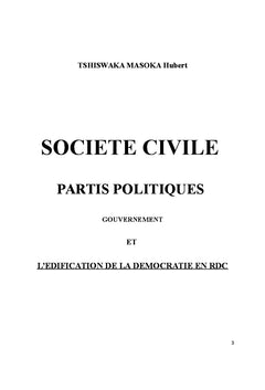 OSC, partis, Gouvernement et l'édification de la démocratie en RDC