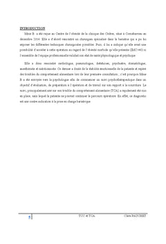 TCC et Trouble du Comportement Alimentaire