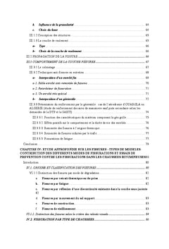 Contribution à l'amélioration des chaussées : remontées des fissures
