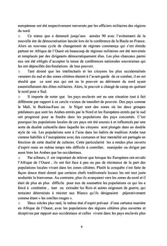 La grande naïveté africaine