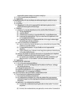 Doctrine et droit jurisprudentiel sur le crime de génocide