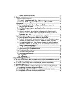 Doctrine et droit jurisprudentiel sur le crime de génocide