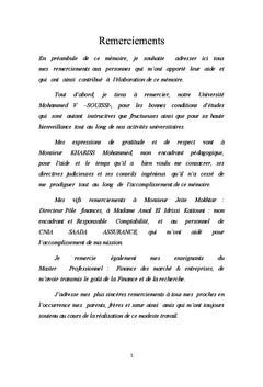 Le Diagnostic Financier & Stratégique des Compagnies d'Assurance