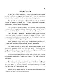 La lutte contre la lèpre en Centrafrique de 1931 à 2008