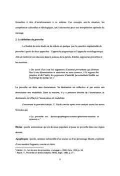 Étude comparative d'un langage féminin