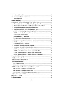 Caractérisation biochimique et moléculaire des rhizobia