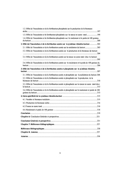 Caractérisation biochimique et moléculaire des rhizobia