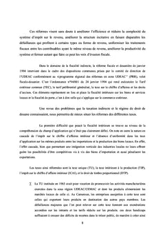 La Performance du Système Fiscal Camerounais au Scanner