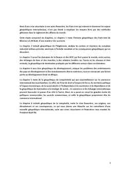 Géopolitique des Etats Unis