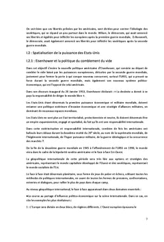 Géopolitique des Etats Unis