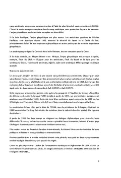 Géopolitique des Etats Unis