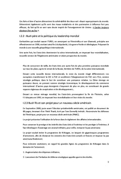 Géopolitique des Etats Unis