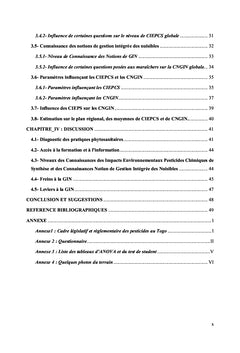 Freins et leviers à la gestion intégrée des nuisibles en maraîchage