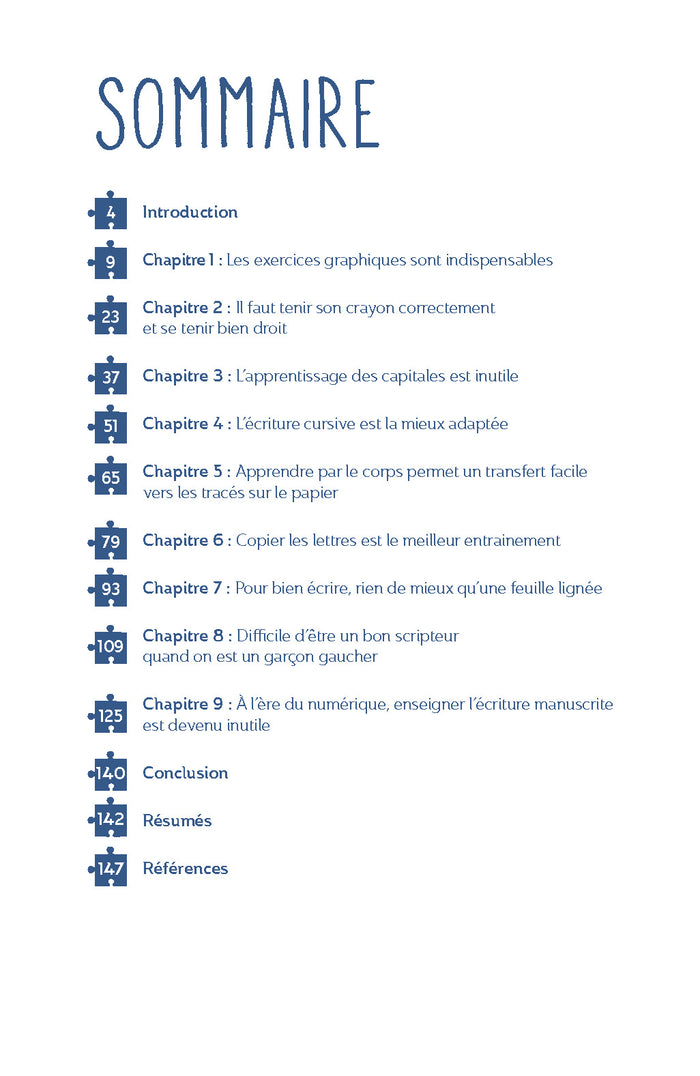 Enseigner l'écriture