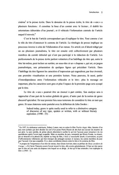Le titre de presse britannique comme genre discursif