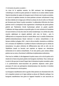 Tumeurs congénitales et malformations de la cavité buccale