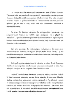Les Pratiques De L'economie Verte Au Profit De L'environnement