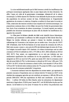 Les solutions économiques