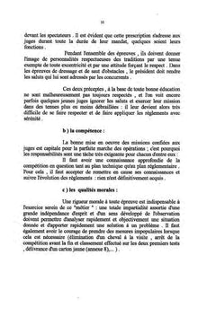 Les experts du concours complet