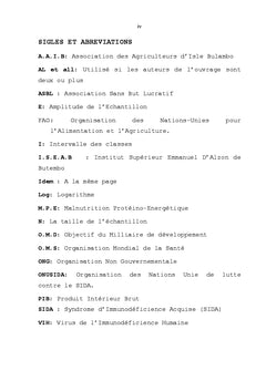 Effet de l'evolution du secteur agricole