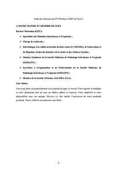 Etude des références des Personnes Vivant avec le VIH