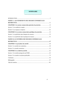 Libéralisation des échanges et mesures restrictives au sein de l'OMC