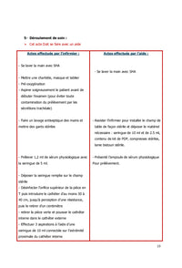 Soins et gestes infirmiers en réanimation
