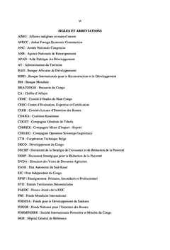 Administration territoriale et developpement socio-economique