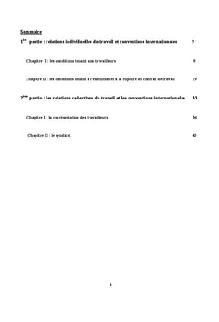 Les conventions internationales et le droit du travail au Maroc