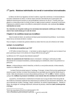 Les conventions internationales et le droit du travail au Maroc