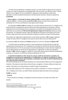 Les conventions internationales et le droit du travail au Maroc