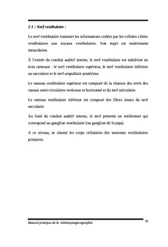 Manuel pratique de la vidéonystagmographie