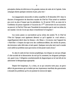 R.D.Congo "objectif 2040"