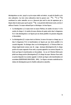 Radioactivité naturelle dans les eaux de boisson