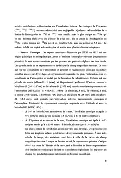 Radioactivité naturelle dans les eaux de boisson